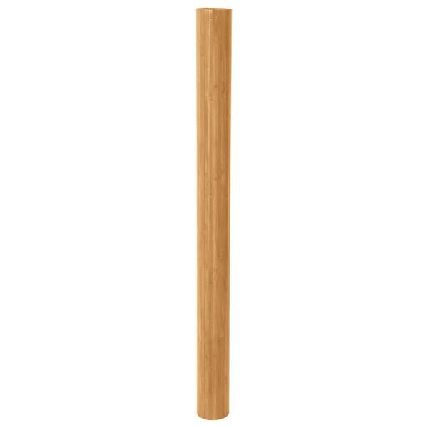 vidaXL Room Divider Bamboo Natural 98.4"x65"