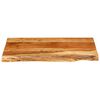 vidaXL Bathroom Vanity Top Solid Acacia Wood 31.5"x20.5"x1.5"