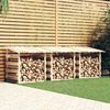 vidaXL Pergola Set of 3 Green treated Green treated pinewood, firwood