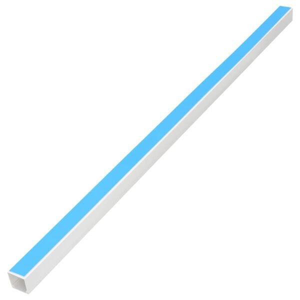 vidaXL Cable Trunking Self-Adhesive 0.8"x0.4" 98.4' PVC