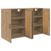 vidaXL Wall-mounted Cabinets Wall-mounted 2 pcs Artisan Oak