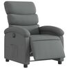 vidaXL Electric Recliner Chair Dark grey