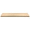 vidaXL Window Sills 2 pcs Untreated 35.4x15.7x0.8" Solid Wood Oak