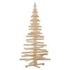 vidaXL Christmas Trees with Stand Natural 70.9" Solid pine wood