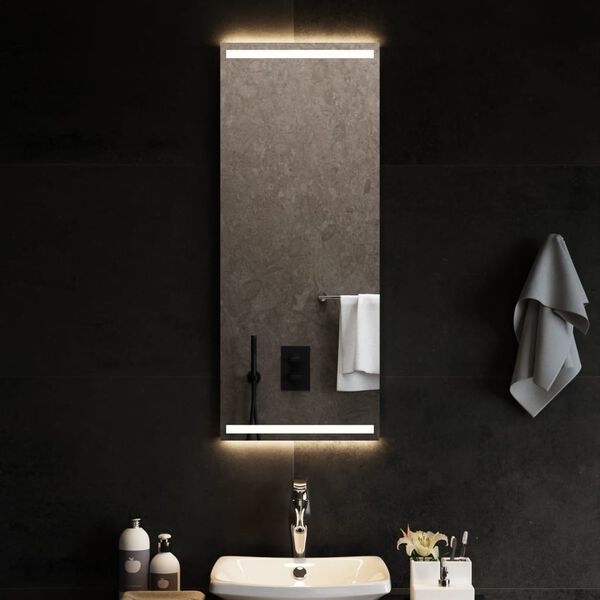 vidaXL LED Bathroom Mirror 15.7"x39.4"