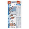 Bestway Swimming Pool Set Grey Tritech material and steel 120.1x29.9 in