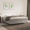vidaXL Bed Frame Light grey