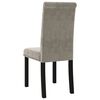 vidaXL Dining Chairs 2 pcs Light Gray Velvet