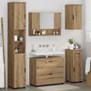 vidaXL Bathroom Furniture Set 5 pcs artisan oak 30 x 35 x 192 cm