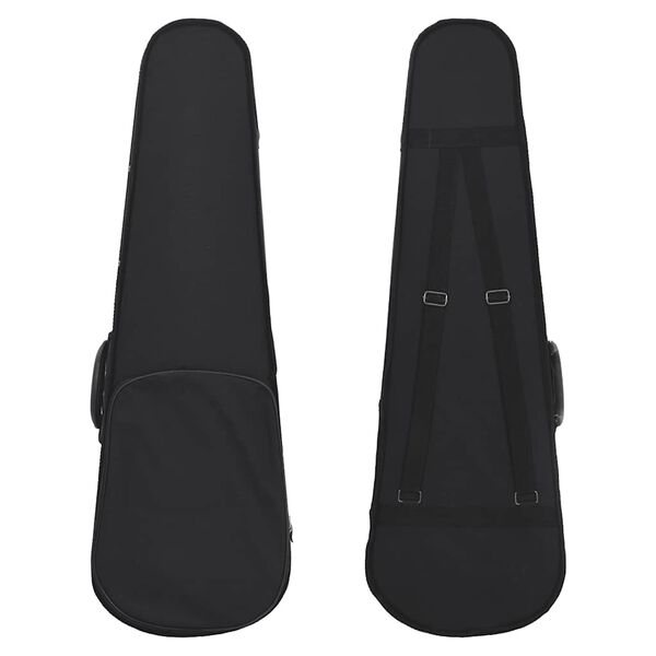 vidaXL Violin Full Set with Bow and Chin Rest Dark Wood 4/4