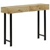 vidaXL Console Table Mango wood brown Solid mango wood Standard