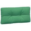 vidaXL Pallet Cushion Set of 5 Green 100% Polyester Medium