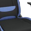 vidaXL Gaming Chair Black and Blue
