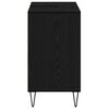 vidaXL Bathroom Cabinet Black 31.50 x 12.99 x 23.62 in Engineered Wood