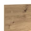 vidaXL Wall Cabinet Artisan Oak Engineered Wood 39.4 x 6.5 x 11.8 in