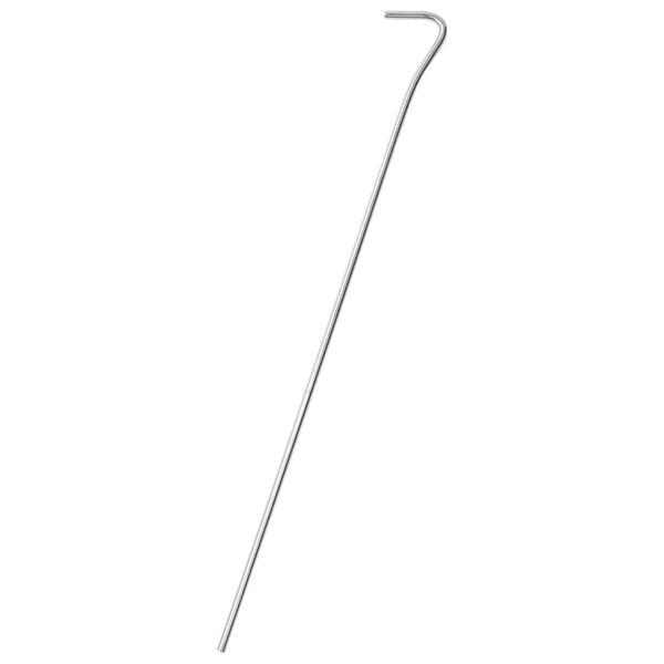 vidaXL Tent Pegs 50 pcs 11.8 " Ø0.16 " Galvanised Steel