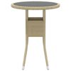 vidaXL Garden Dining Set Beige