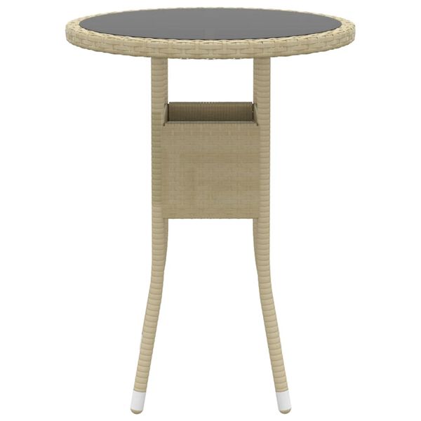 vidaXL Garden Dining Set Beige