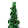 vidaXL Pop-up Christmas Tree Green PET 70.9 in Collapsible
