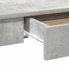 vidaXL Desk Concrete Grey Engineered Wood 39.4x17.7x29.5 in Desk