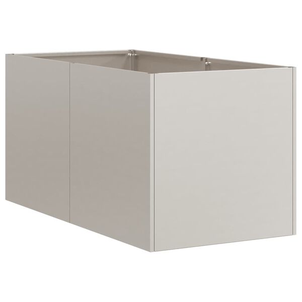 vidaXL Planter Rusty Weathering steel Large Decorative Inlays Planter