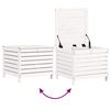 vidaXL Garden Sofa Set White Solid Pine Wood, Plywood Large Modular