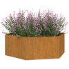 vidaXL Planter Rusty Corten Steel Extra Large Decorative Inlays
