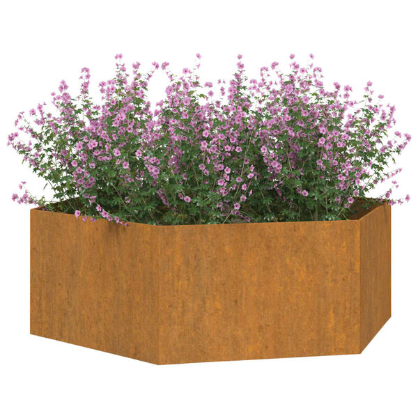 vidaXL Planter Rusty Corten Steel Extra Large Decorative Inlays