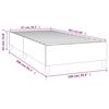 vidaXL Bed Frame Light Grey 100% polyester, plywood, engineered wood