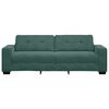 vidaXL Sofa Dark Green 87.01 x 30.71 x 31.50 in Fabric