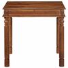 vidaXL Dining Table Honey Color Solid Acacia Wood 31.5 x 31.5 in Durable