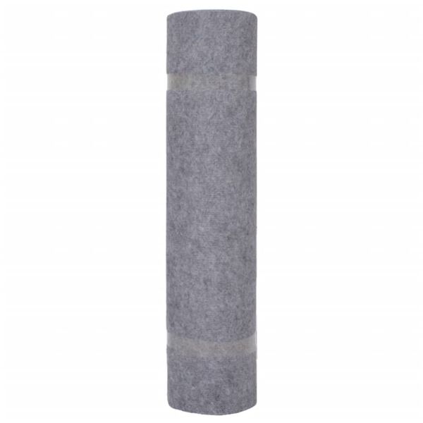 vidaXL Exhibition Carpet Grey Polyester Large Heavy Weight Endurance