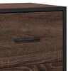 vidaXL Sideboard Brown Oak Engineered wood Medium Sideboard