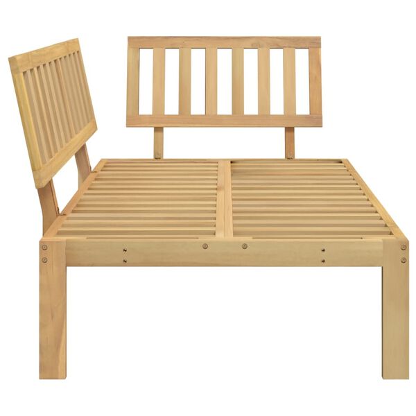 vidaXL Patio Pallet Corner Sofa Solid Wood Acacia