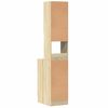 vidaXL Kitchen Cabinet Sonoma Oak 13.8"x19.7"x70.9" Engineered Wood