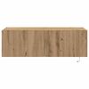 vidaXL TV Wall Cabinet Artisan Oak 39.37 x 13.78 x 12.20 in