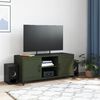 vidaXL TV Cabinet Olive Green Cold-rolled Steel 39.4 in TV Cabinet