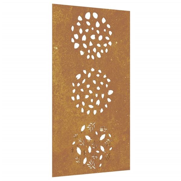 vidaXL Garden Wall Decoration Regular metal color (will rust) Corten steel