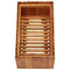 vidaXL Raised Bed Natural wood color Solid acacia wood Compact Durable