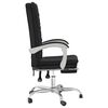 vidaXL Reclining Office Chair Black Faux leather, Foam, Metal, Plywood