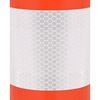 vidaXL Traffic Control Bollards 10 pcs with Chain 29.5 " PE