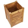 vidaXL Garden Raised Bed Natural wood Solid Acacia wood with oil finish