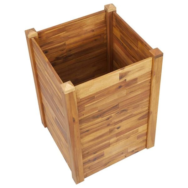 vidaXL Garden Raised Bed Natural wood Solid Acacia wood with oil finish