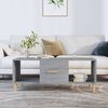 vidaXL Coffee Table Grey Sonoma Engineered wood Medium Coffee Table
