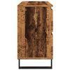 vidaXL Bathroom Sink Cabinet Old wood Engineered wood, iron Medium