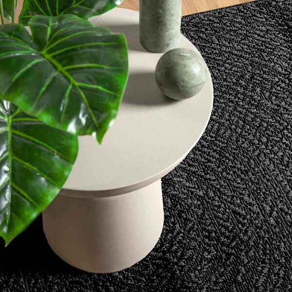 vidaXL Rug Anthracite Polypropylene 47.2x66.9 in UV-resistant materials