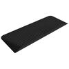 vidaXL Threshold Ramps 2 pcs 43.3x16.1x2.0" Rubber