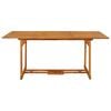 vidaXL Dining Table Durable Dining Table Rectangular Rustic Hardwood