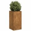 vidaXL Planter Rusty Weathering steel Large Decorative Inlays Planter