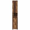 vidaXL Bathroom Cabinet Set TULUM Old Wood 14.57 x 12.40 x 79.92 in